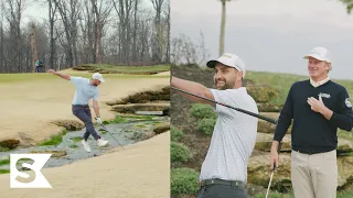 Golf's "Jump Shot" and a WILD Reverse Flop with Snedeker Designed to Blow Your Mind