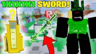 OMG! HOW TO UNLOCK THE FREE 1X1X1X1 SWORD EARLY IN THE CLASSIC EVENT! (Roblox) 🥳😎