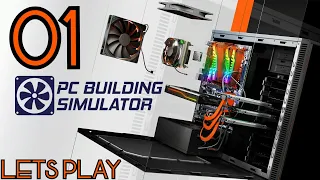 PC BUILDING SIMULATOR - LETS PLAY Career Mode Episode 1 (PS4 Pro - ROAD TO 100 SUBS!)