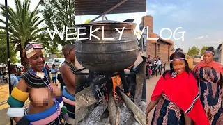 WEEKLY VLOG || UMHLUBULO KWANTULI KOJIM