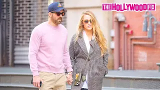 Ryan Reynolds & Blake Lively Enjoy Time Away From The Kids While Holding Hands On A Walk Through NY
