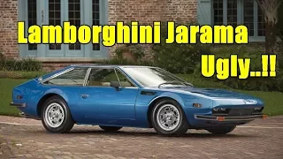 The Lamborghini Jarama Is Weird, Ugly and Ultra Rare - Broom Car