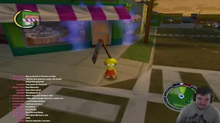 The Simpsons: Hit an Run PS2 (Livestream)