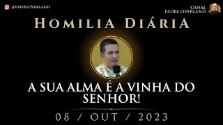 A sua alma é a vinha do senhor! (Pe. Overland - Homilia - 08/10/2023)