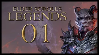 Let's Play The Elder Scrolls: Legends Gameplay Part 1 (TOOK A CARD TO THE KNEE! SPECIAL FEATURE)