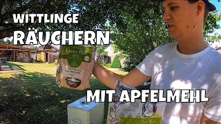 Wittlinge aus der Ostsee räuchern | Heiß Räuchern mit Apfelräuchermehl | einfach zubereitet + lecker