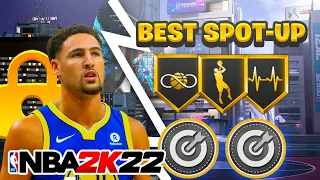 THIS IS THE BEST SPOT-UP BUILD ON NBA 2K22 NEXT-GEN - KLAY THOMPSON BUILD - ALL AROUND SG BUILD