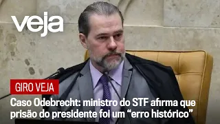 Toffoli anula provas e diz que prisão de Lula foi erro histórico | Giro VEJA