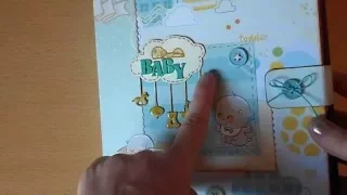 Обзор фото папки "Baby"/Скрапбукинг/ Foto folio "Baby"