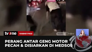 Tiga Pelaku Tawuran Geng Motor di Brebes Ditangkap | Kabar Pagi tvOne