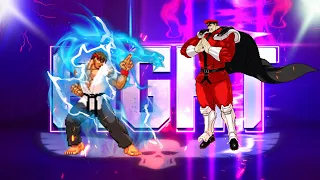 Street Fighter II - RYU VS. M.BISON
