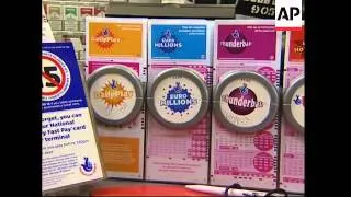 Punters buy tickets hoping to win world's biggest lottery prize