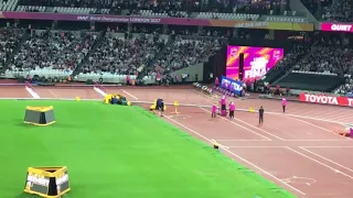 IAAF world Athletics Championships 2017 110m men’s hurdles final