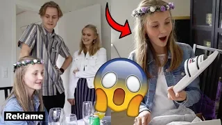 MIN LILLESØSTERS KONFIRMATION + VILD OVERRASKELSE!