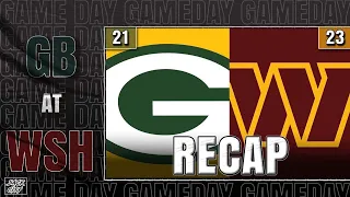 Green Bay Packers vs Washington Commanders | WEEK 7 GAME RECAP |  October 2022