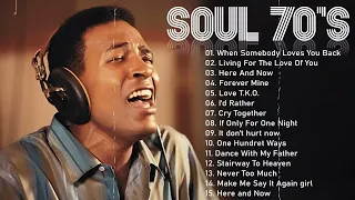 Luther Vandross, Marvin Gaye, Teddy Pendergrass, The O'Jays, Isley Brothers, Al Green   SOUL