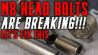 M8 Head Bolts Are BREAKING!! Let's Fix It | Shop Talk Episode 27