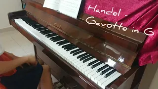 ABRSM Piano 2021-2022 Grade 3 A3 Handel Gavotte in G, HWV 491