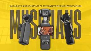 DJI Pocket 3 Indoor Footage | No External Mic | Musicians Save Sweetie Pie & Nick Franz Watson