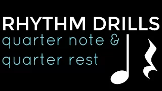 Rhythm Clap Along: Level 1 ~ Quarter Notes & Quarter Rests