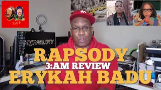 Rapsody feat  Erykah Badu 3:AM Reaction & Review [DPTV] S8 Ep 99