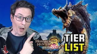 Ranking the best monsters in Monster Hunter 3U!