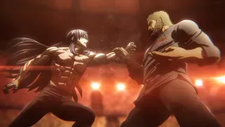 Kiryu Setsuna vs Kuroki Gensai 4K fullHD | Kengan Ashura Season 3 dublado pt-br