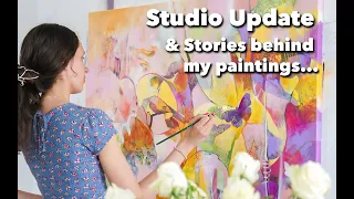 Studio Vlog #7 - Progress on new works & What I've been up to