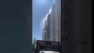 Пожар в ресторане