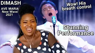 Vocal Coach Reacts to Dimash - AVE MARIA | New Wave 2021 - Wow!