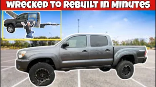 "crazy Guy Rebuilds A Junky Old Tacoma In Minutes - You Won't Believe What He Does Next!"