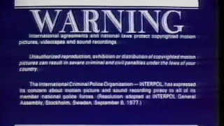 Opening to Thunder Warrior 1985 VHS (Redo)