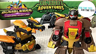 NEW TRANSFORMERS RESCUE BOTS 1 STEP TOYS! DINO BOT ADVENTURES GRIMLOCK, SNARL & PREDAKING!