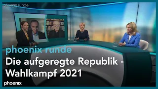 phoenix runde: Die aufgeregte Republik - Wahlkampf 2021