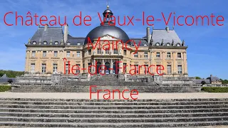 Magnificent Château de Vaux le Vicomte. Maincy. Île-de-France. France