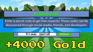UNLOCKING 4,000 GOLD USING THESE CODES!! | Build a boat for Treasure ROBLOX