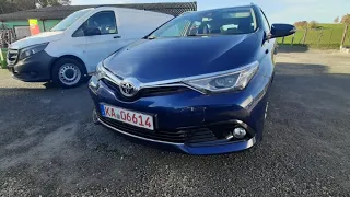 Осмотр Toyota Auris 2015 года в топовой комплектации из Германии /// Японец из Германии # 90