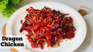 Quick & Easy Dragon Chicken Recipe | Indo Chinese Starter Recipe | Restaurant Style Dragon Chicken