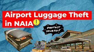 RISING MODUS IN NAIA: A WARNING TO TRAVELERS  | TIPS & YOUR RIGHTS