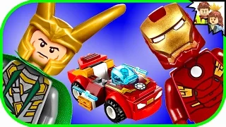 LEGO Iron Man vs Loki 10721 Marvel Juniors Animated Review - BrickQueen