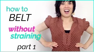 Vocal Techniques - How to sing without straining? Part 1