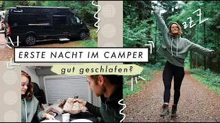 Die erste Nacht im Camper verbracht & ein neues Projekt für Marie | MANDA Vlog