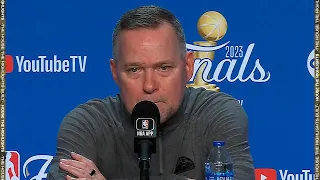Michael Malone talks Game 4 NBA Finals WIN, FULL Postgame Interview 🎤