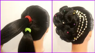 quick and easy juda hairstyle for girls || 2 minute juda hairstyle || cute hairstyle #hairstyles