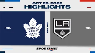NHL Highlights | Maple Leafs vs. Kings - Oct. 29, 2022