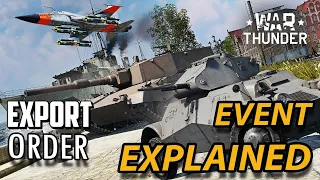 War Thunder "Export Order" Crafting Event EXPLAINED - Possible? - Tips and Tricks