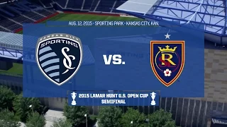 2015 Lamar Hunt U.S. Open Cup - Semifinal: Sporting Kansas City vs. Real Salt Lake