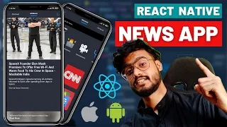 News App in React Native [ Full Tutorial ] | Inshorts Clone Project | Context API