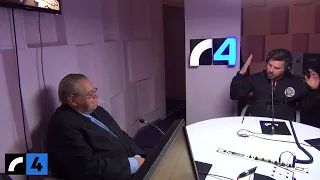 Интарс Бусулис и Карлис Даукштс в программе "Александр-студия" 03.11.2017.