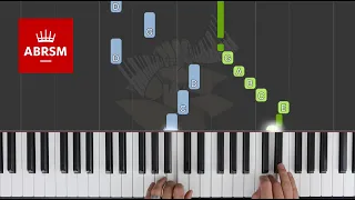 Minuet in C / ABRSM Piano Grade 1 2021 & 2022, A:2 / Synthesia Piano tutorial